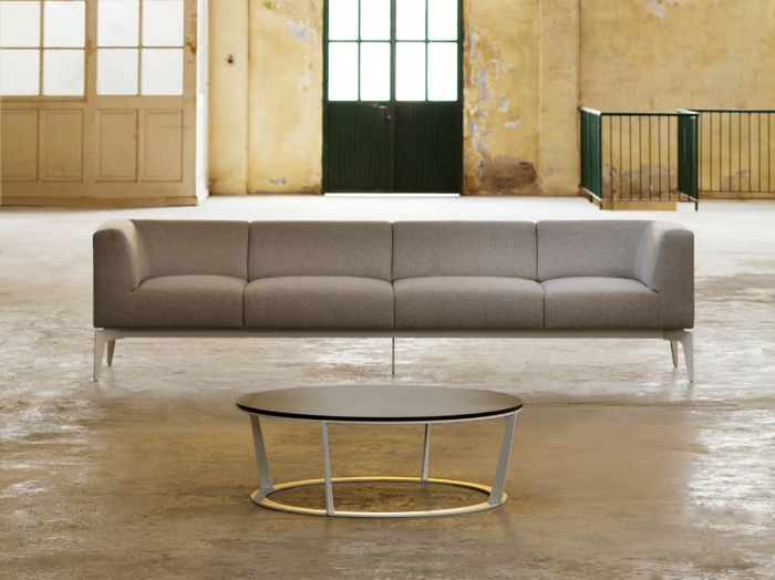 MODULA - 4 seater fabric sofa _ Riccardo Rivoli